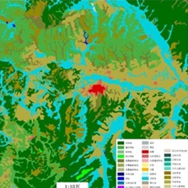 基于公里格网的地震灾情