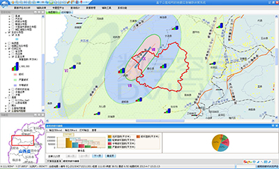 基于公里格网的地震应急辅助决策系