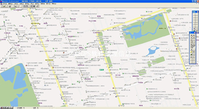 呼和浩特市电子地图矢量数据服务